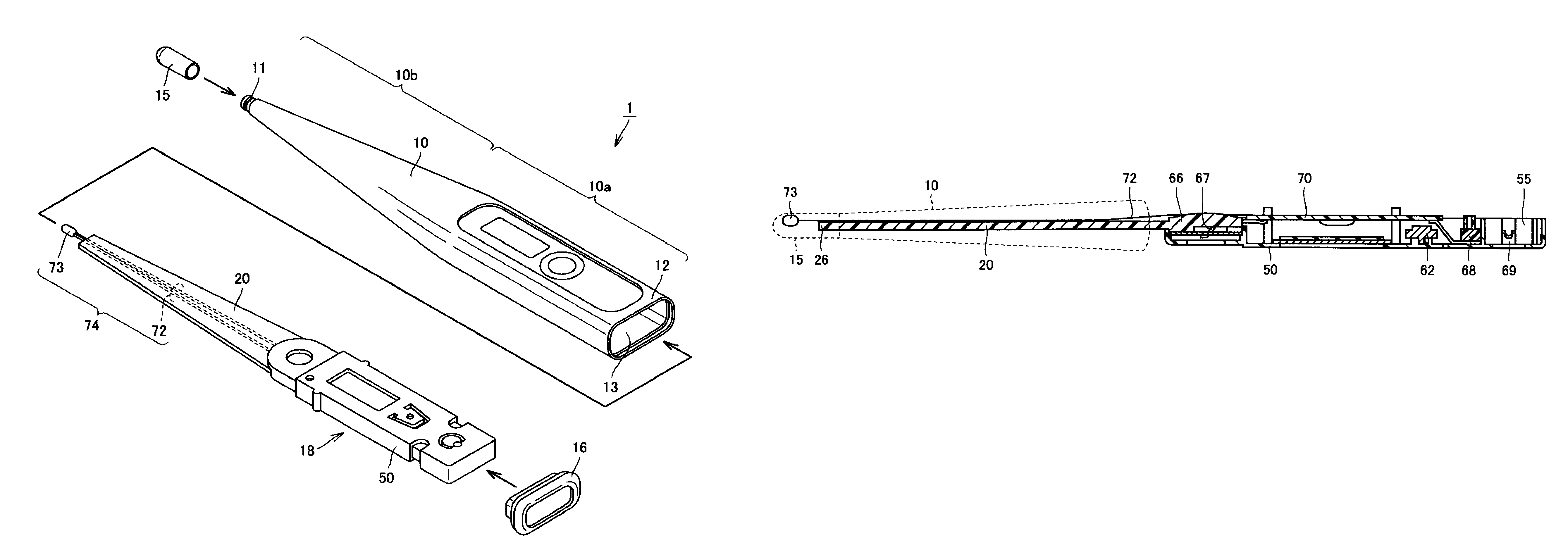Electronic thermometer and method for manufacturing the same
