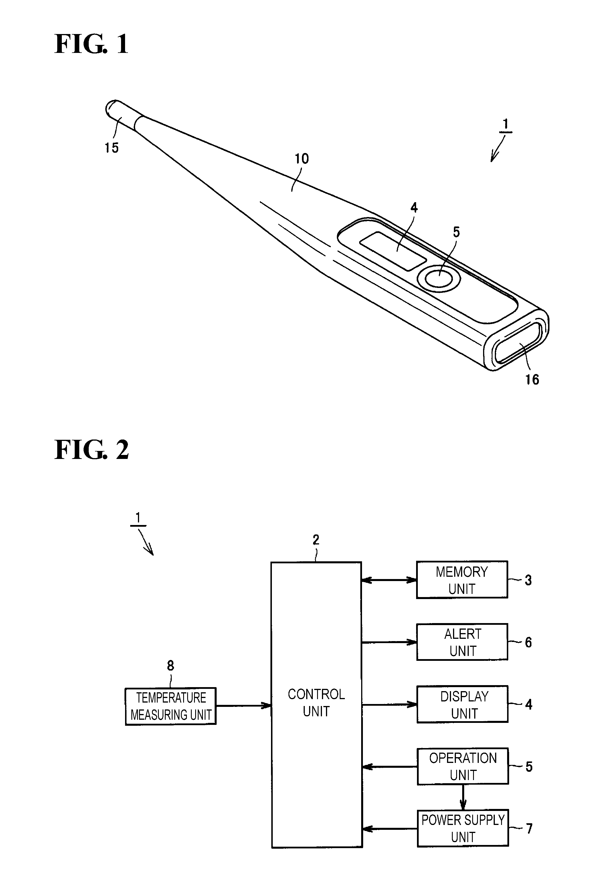 Electronic thermometer and method for manufacturing the same