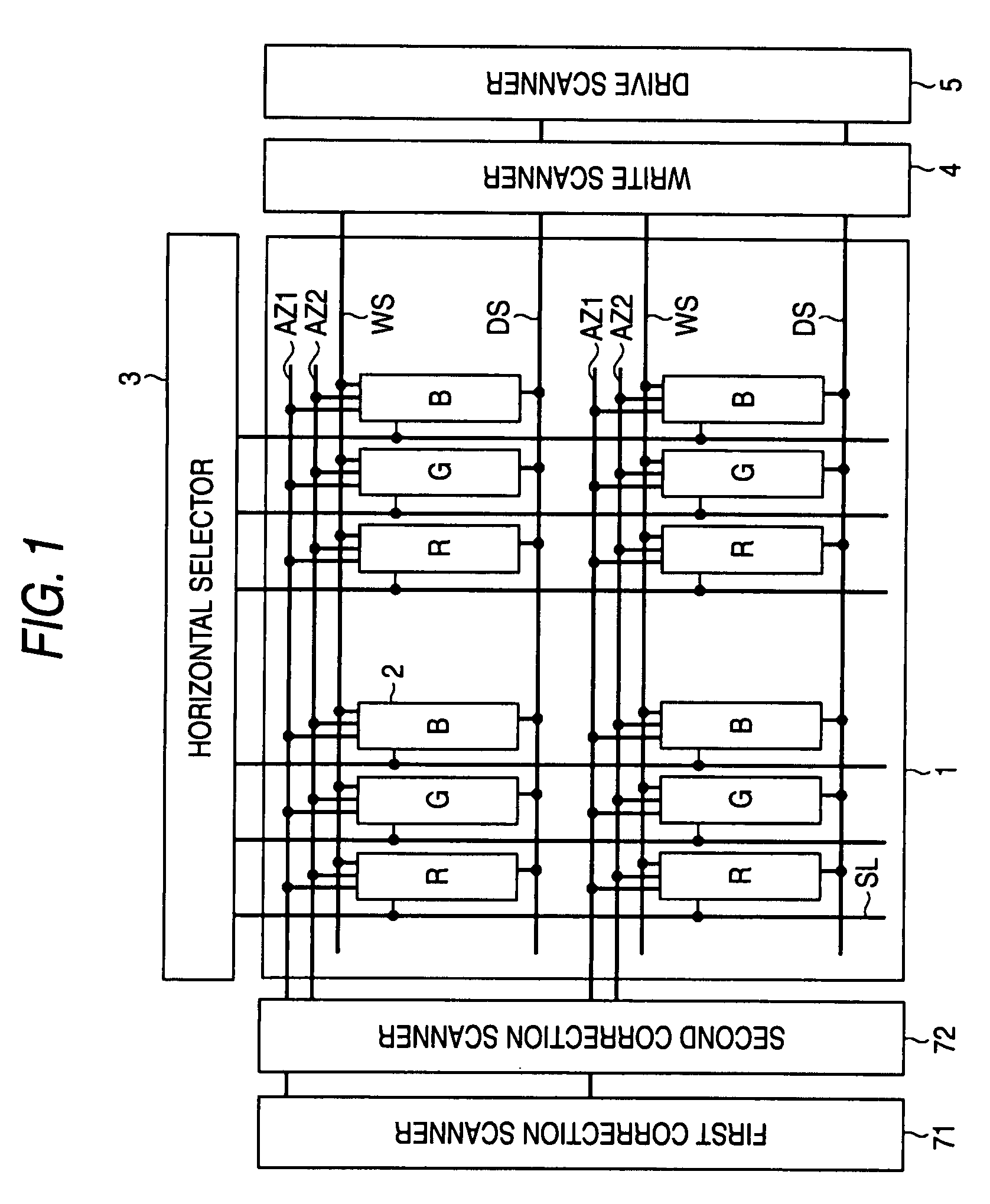 Display device and electronic equipment