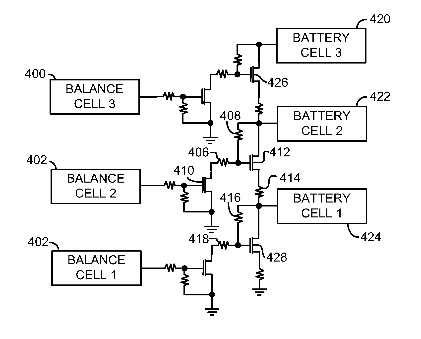 Method for Opportunistically Balancing Charge Between Battery Cells