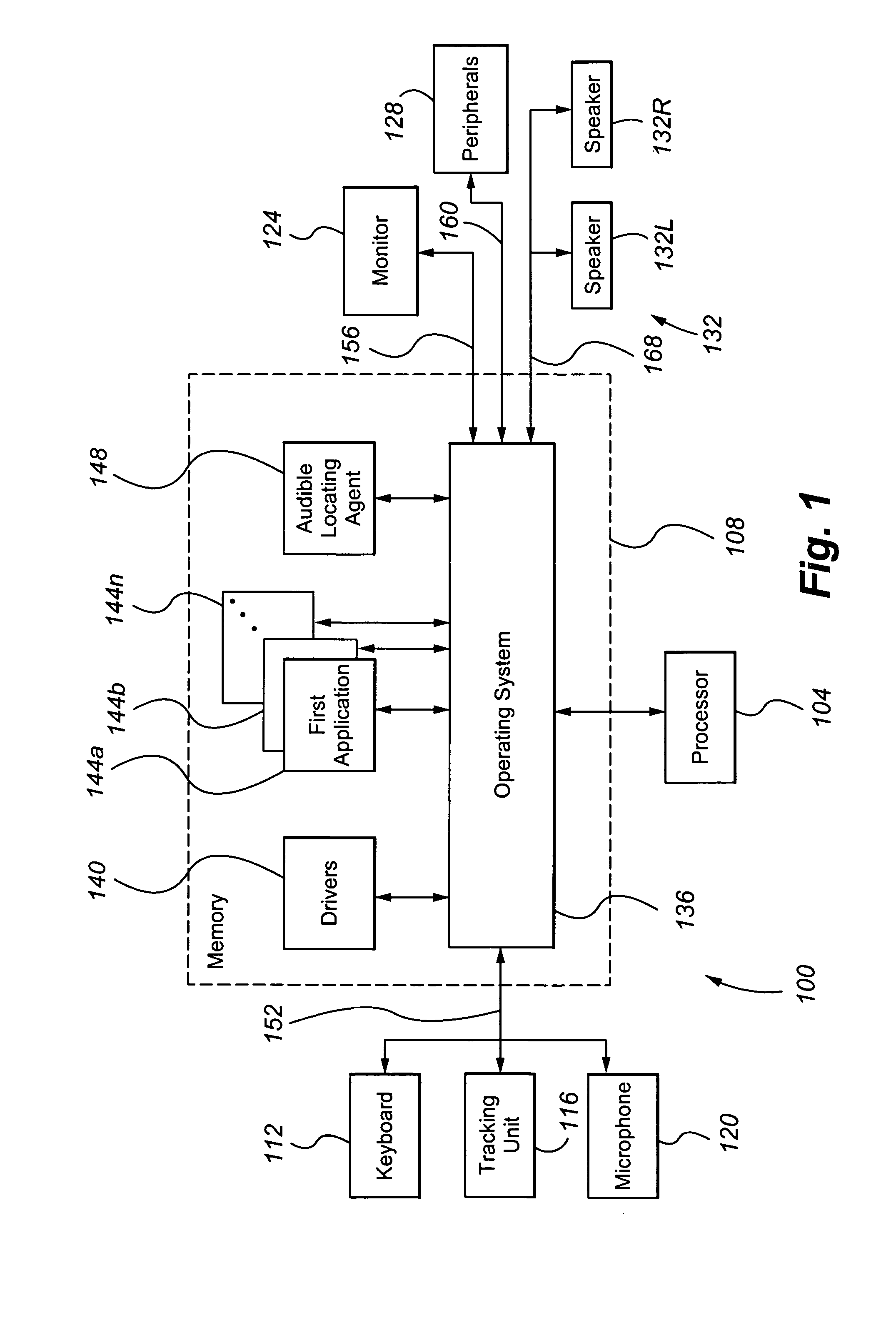 Audible computer user interface method and apparatus