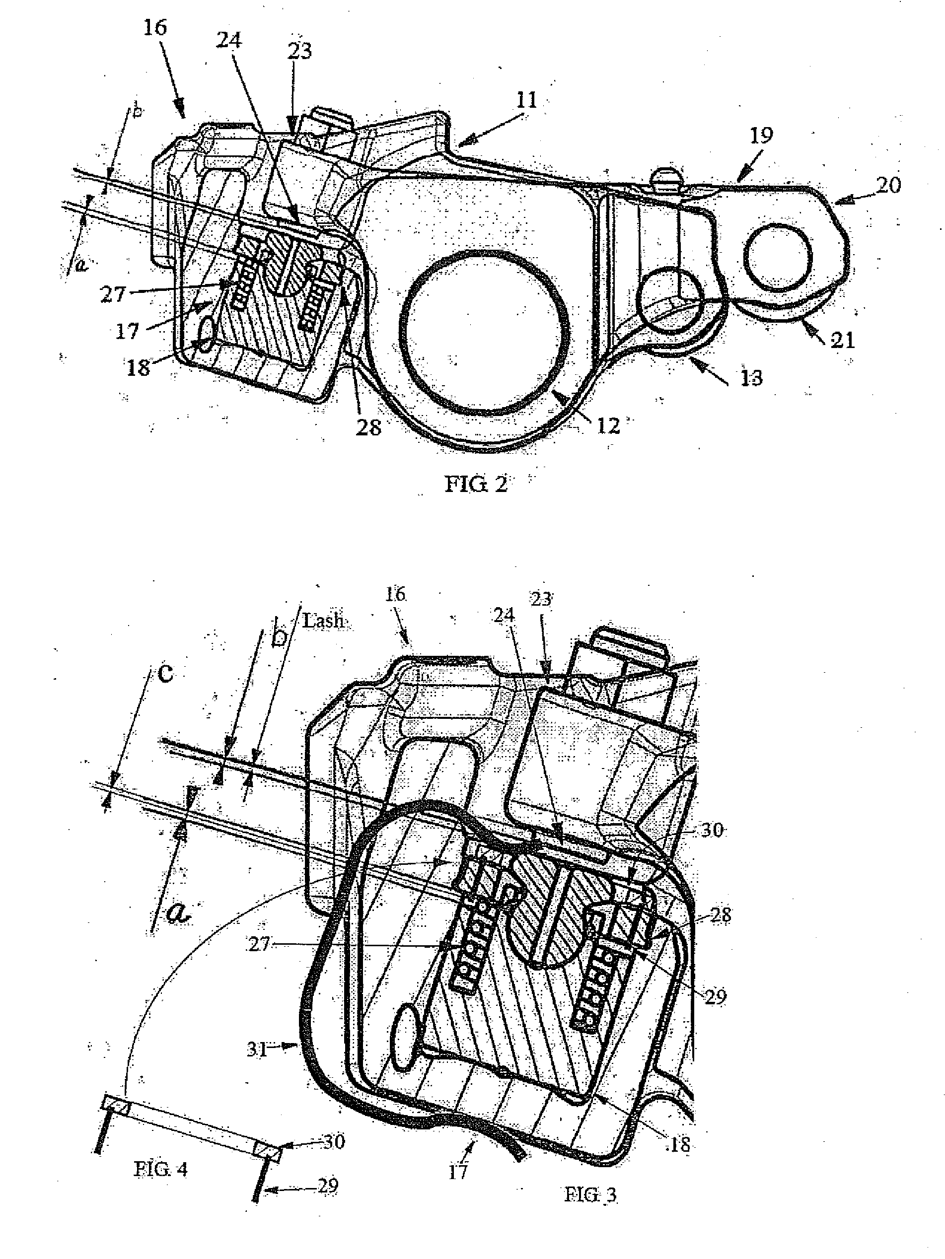 Exhaust valve mechanism for an internal combustion engine