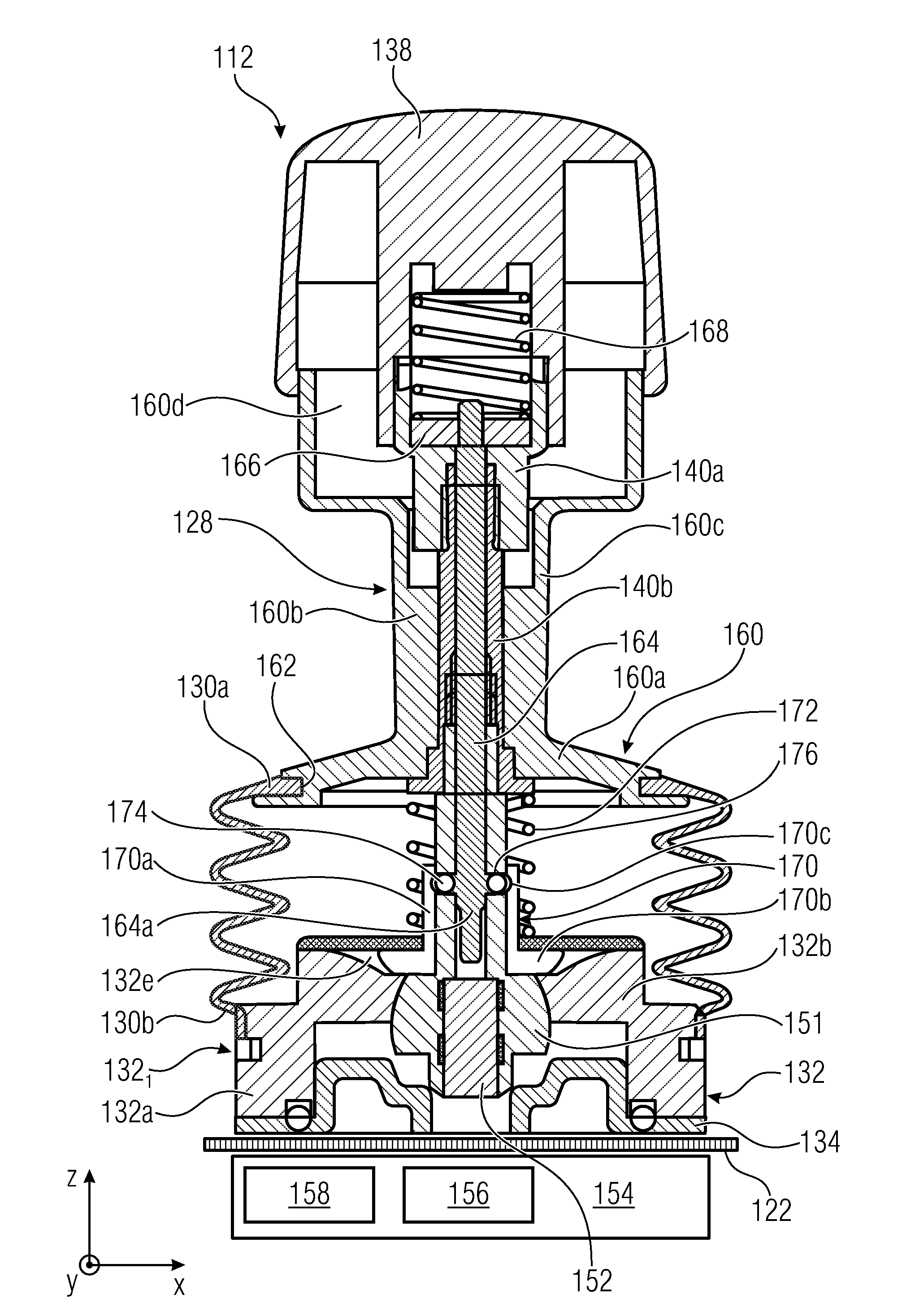 Manual control device, control and operating unit including a manual control device, and work machine or construction machine