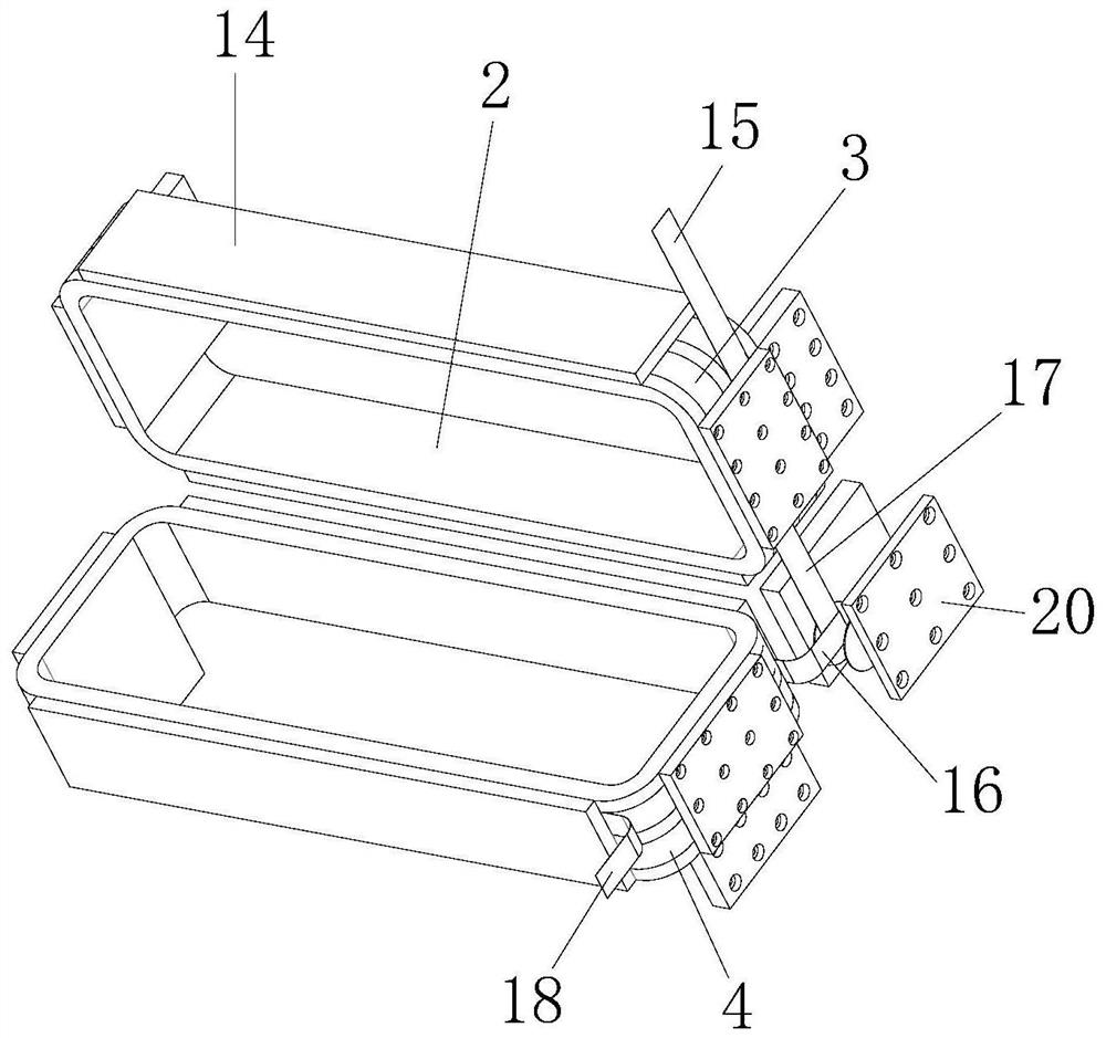 A high-temperature superconducting quadrupole magnet structure suitable for particle medical delivery technology