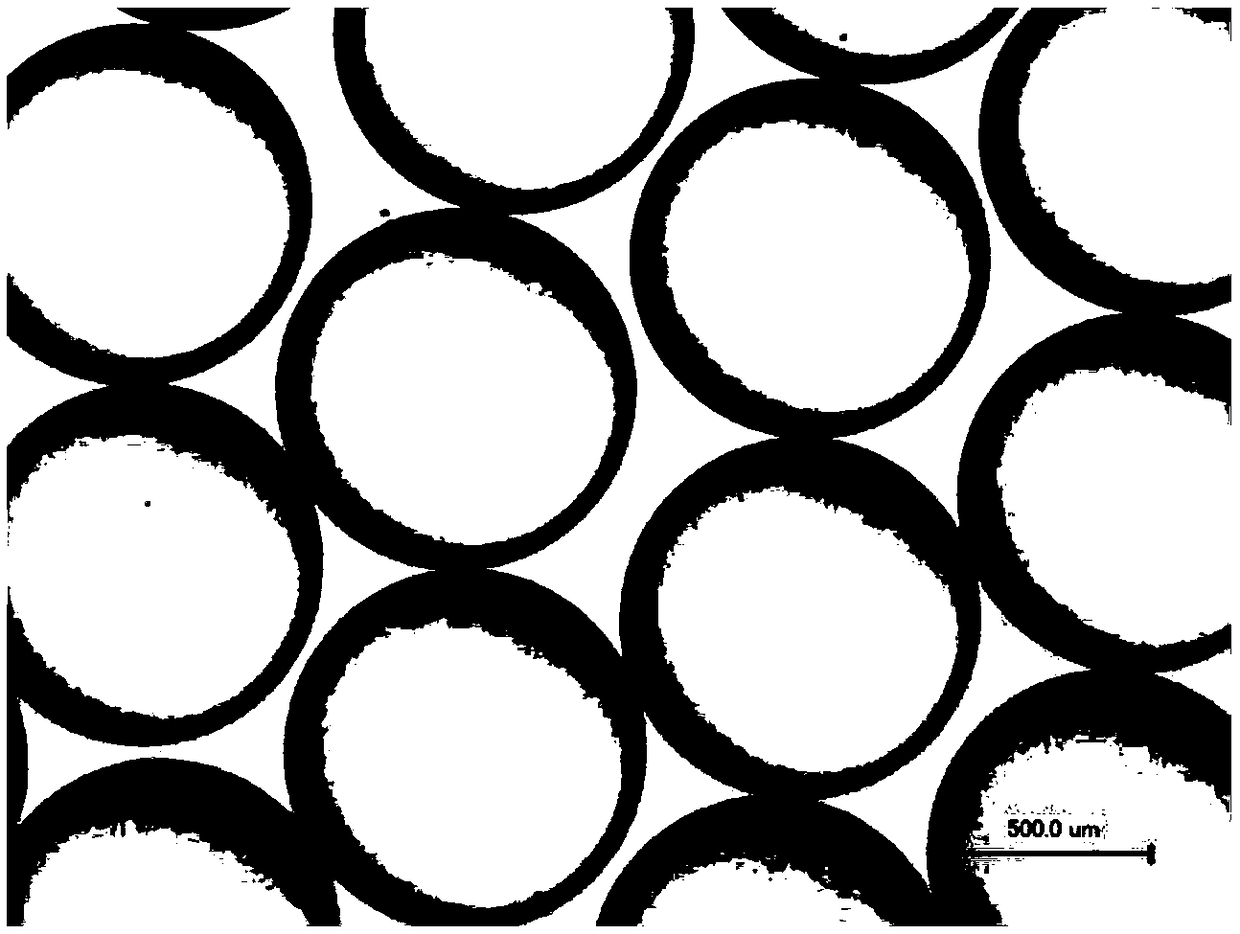 Preparation method of high surface smoothness polystyrene hollow microspheres