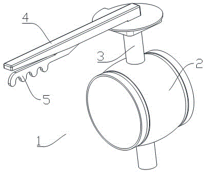 Ceramic filter flow-limiting valve gate