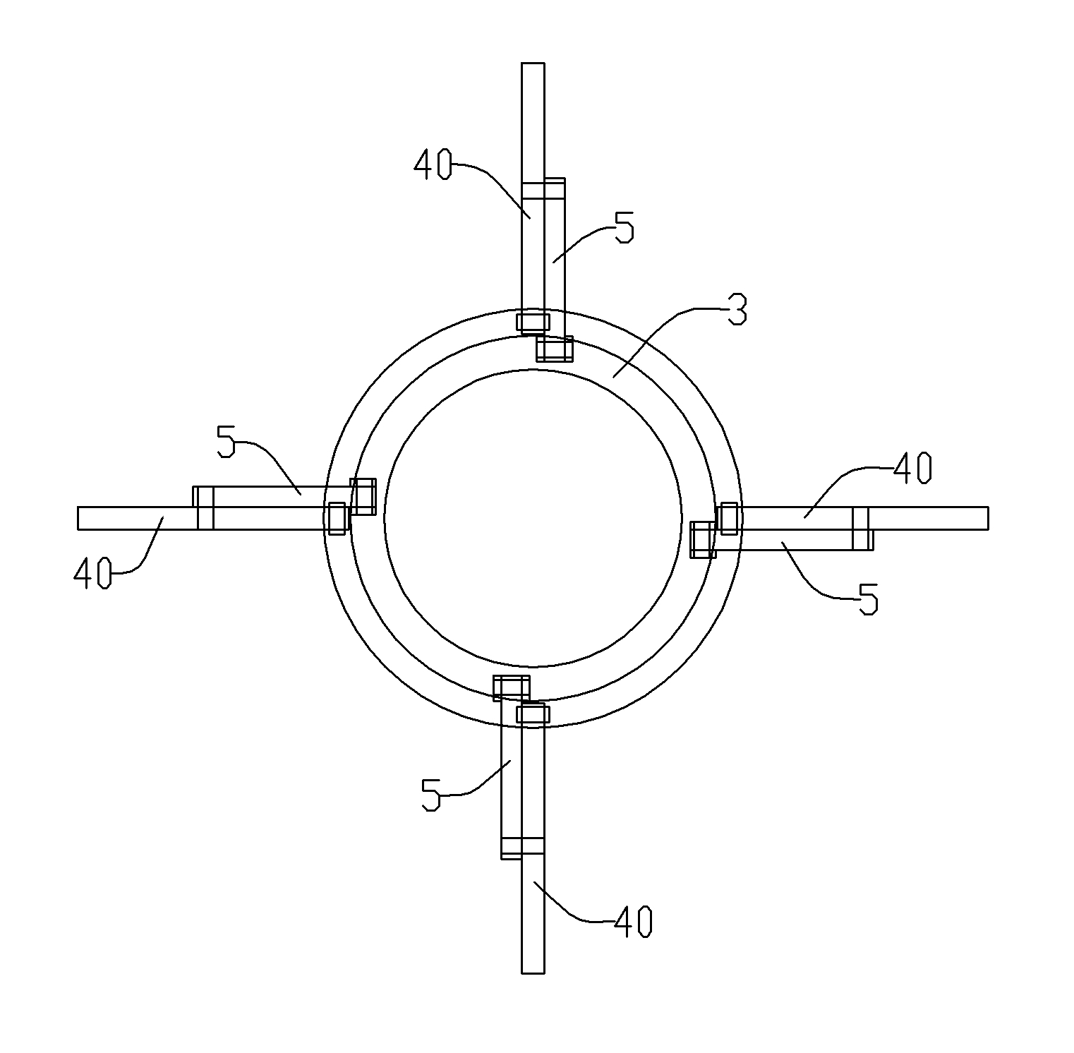Inflation protection device and method for welding of pipe fitting