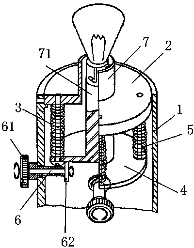 Laser optical axis adjusting mechanism