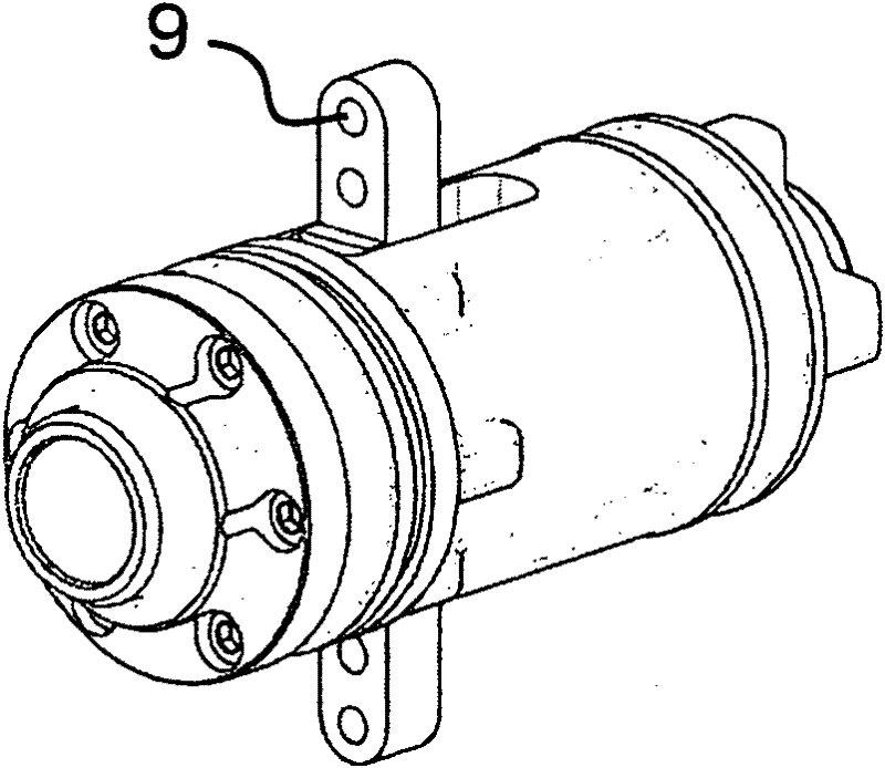 Pneumatic brake cylinder