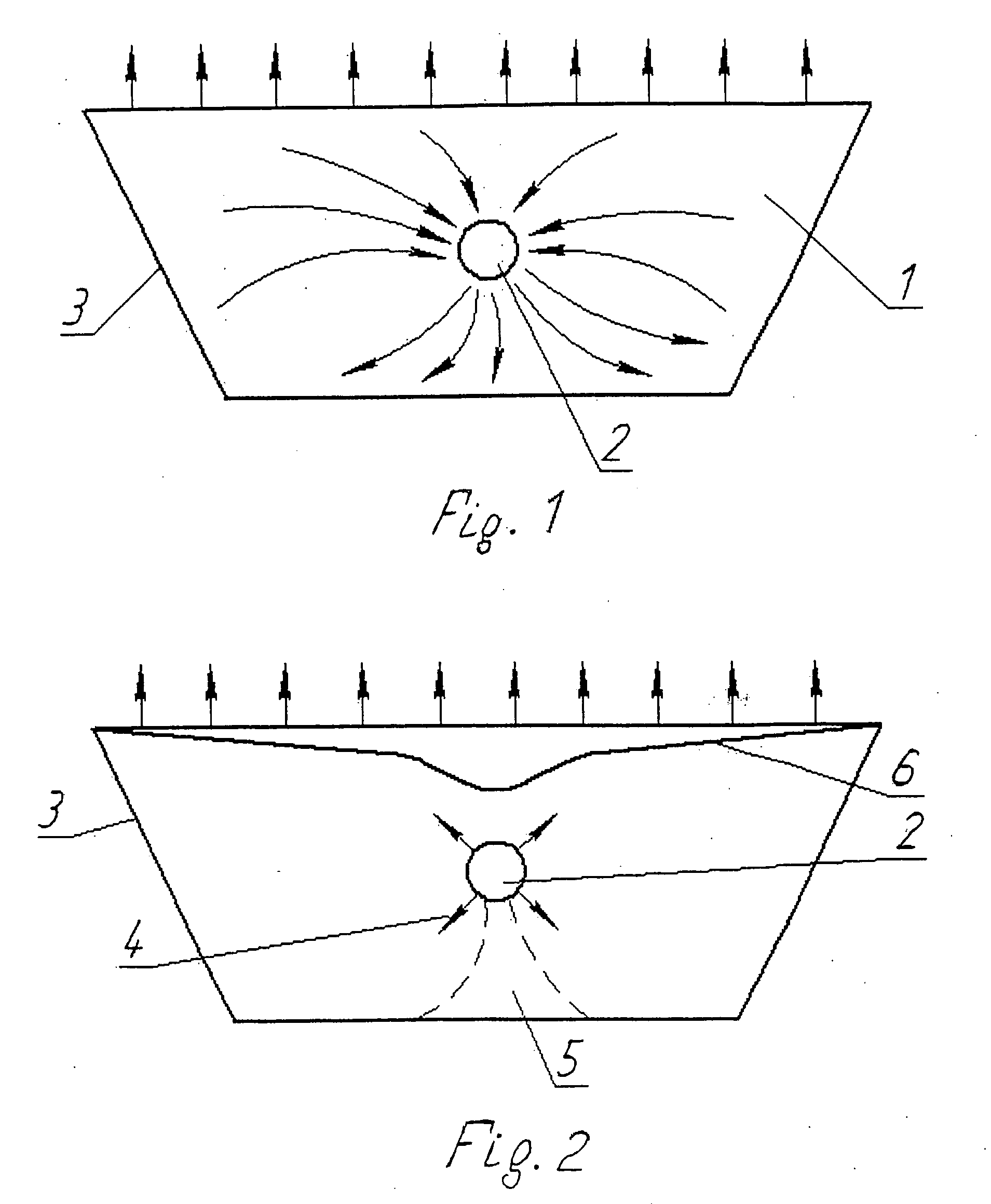 Method for making castings by directed solidification from a selected point of melt toward casting periphery