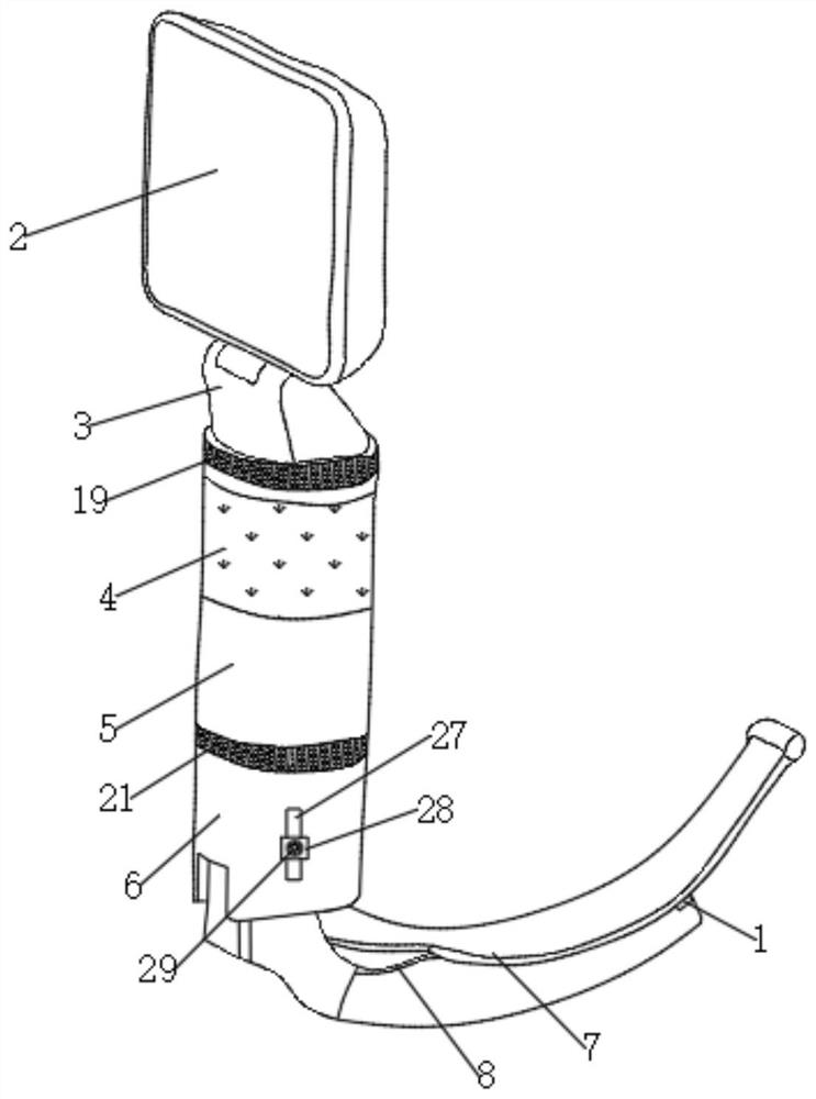 Ventilation type laryngoscope for otorhinolaryngology department examination and use method of ventilation type laryngoscope