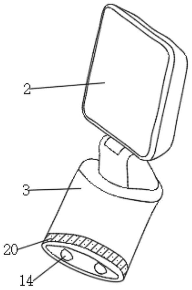 Ventilation type laryngoscope for otorhinolaryngology department examination and use method of ventilation type laryngoscope