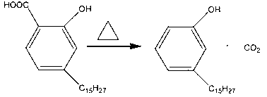 Cashew nut shell oil modified phenolic resin as well as preparation method and application thereof