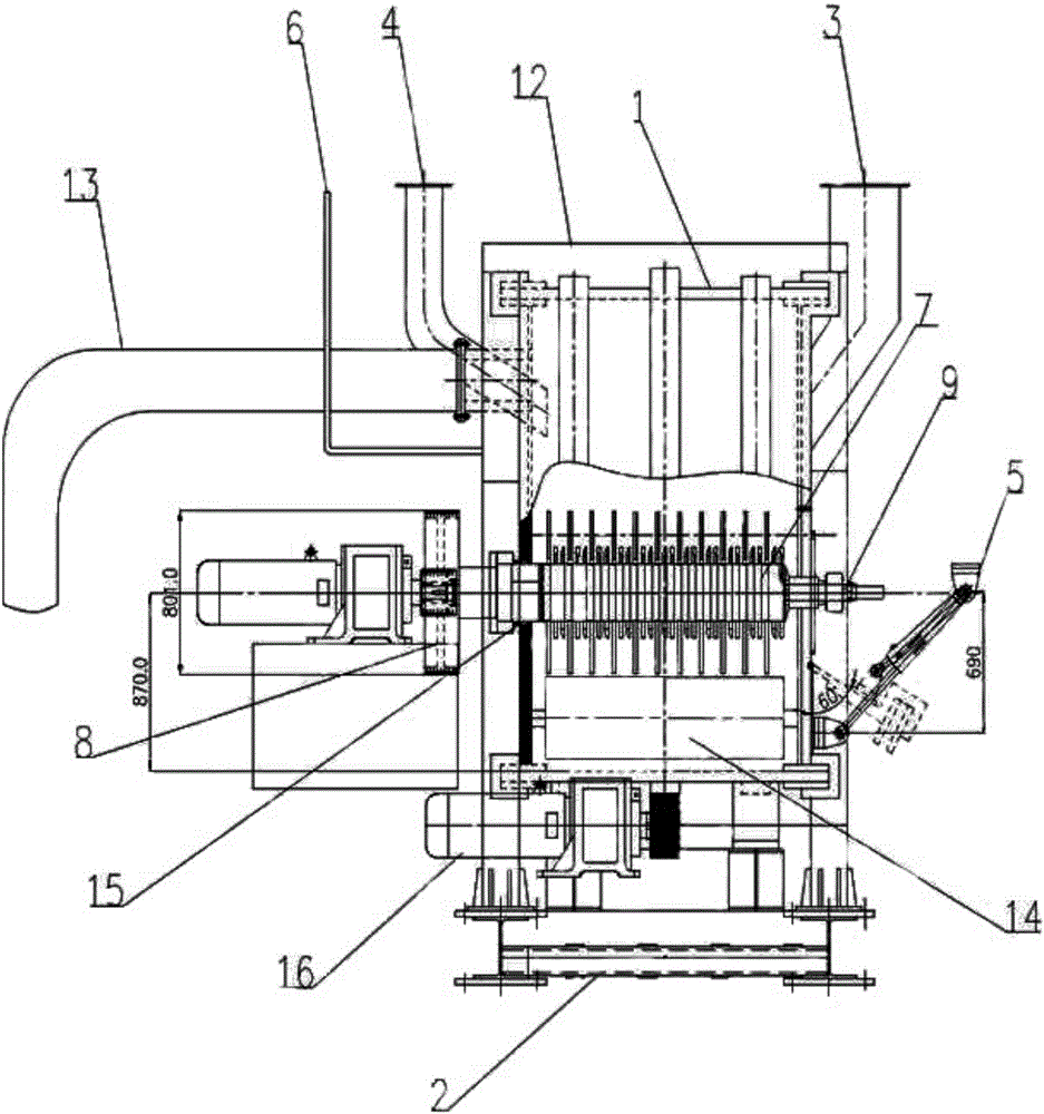 Drum type sand mixer and sand mixing method thereof