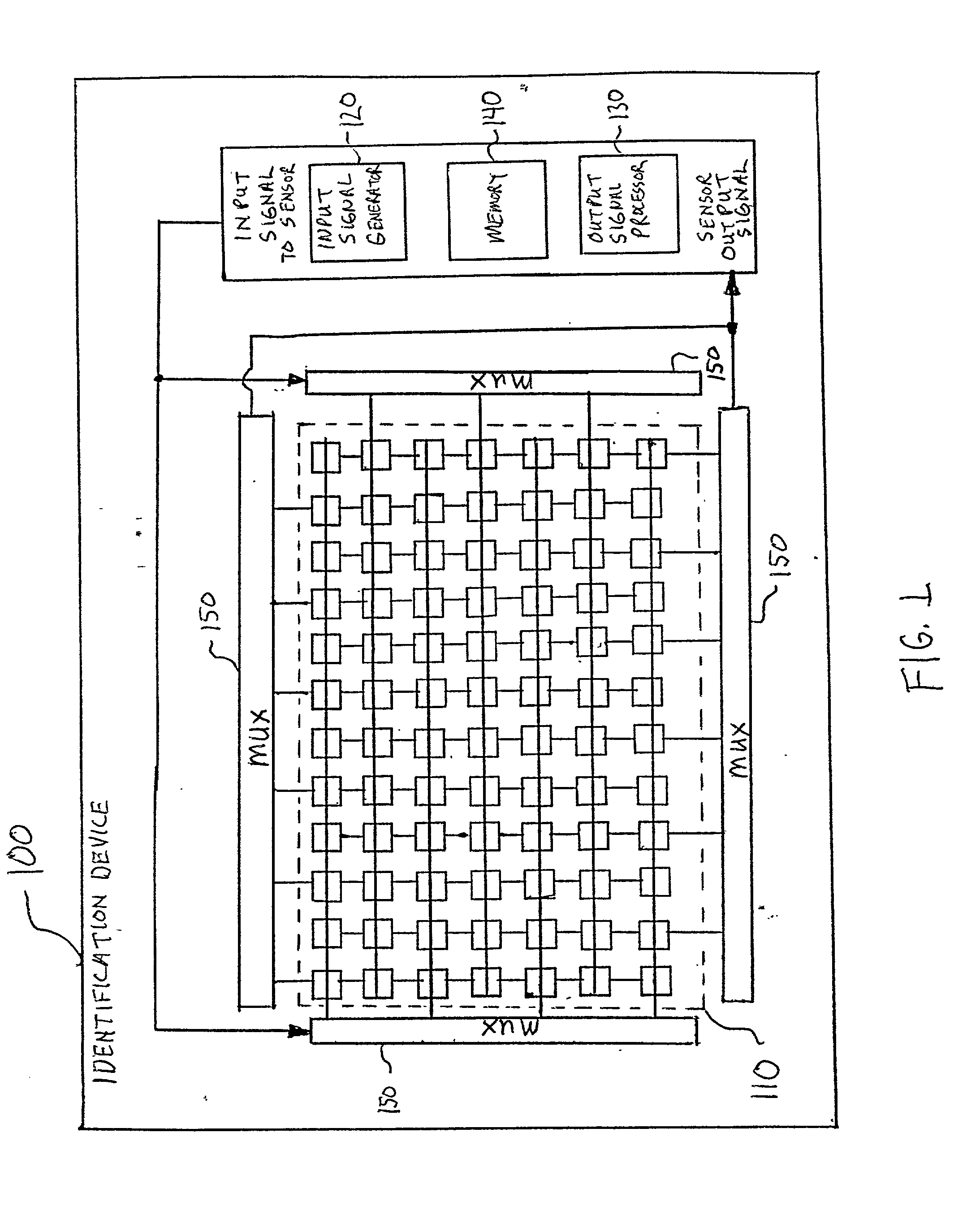 Piezoelectric identification device and applications thereof