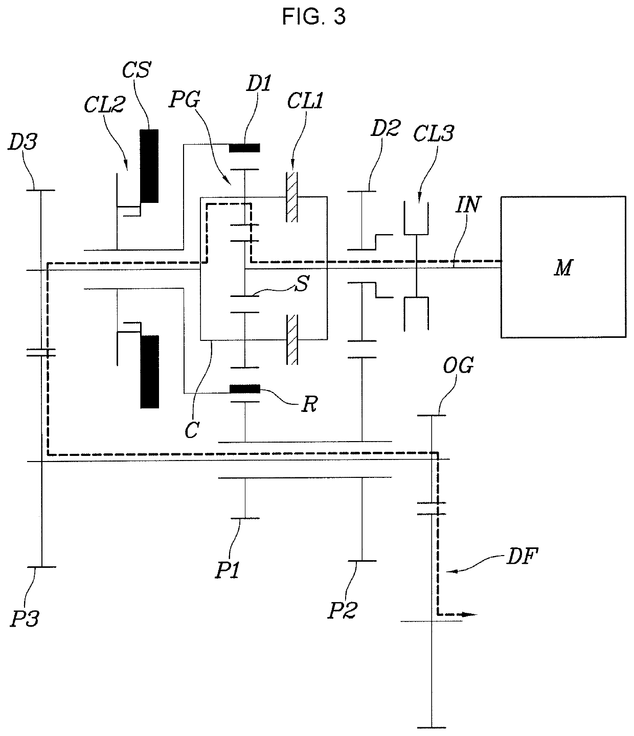 Transmission for electric vehicle