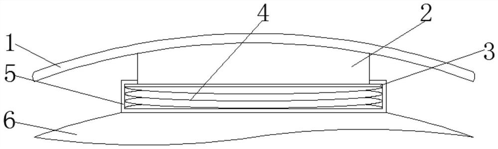 Disassembly-convenient joint protection device for orthopedic nursing