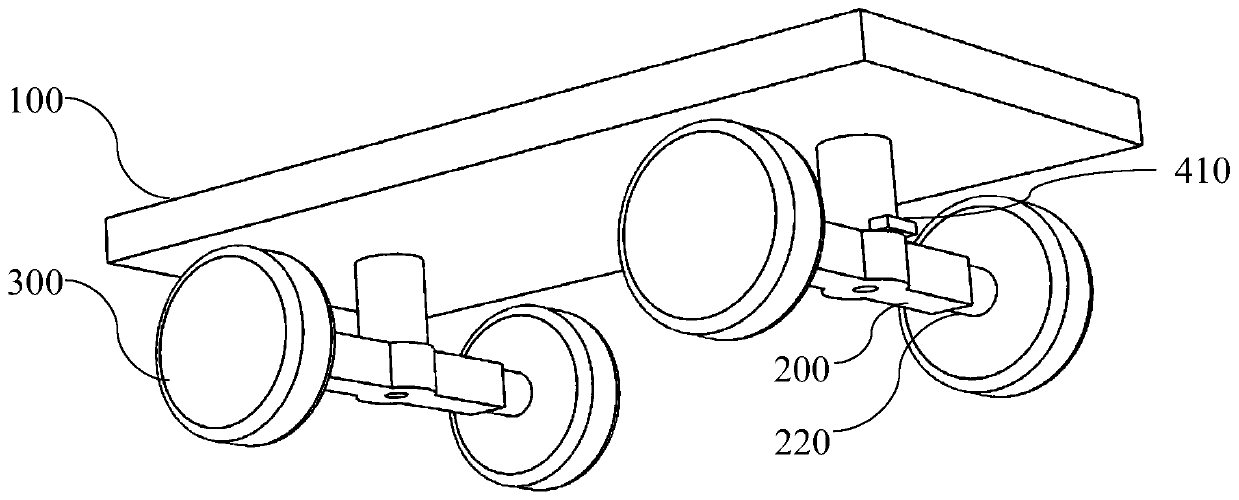 Vehicle chassis, vehicle and control method of vehicle chassis