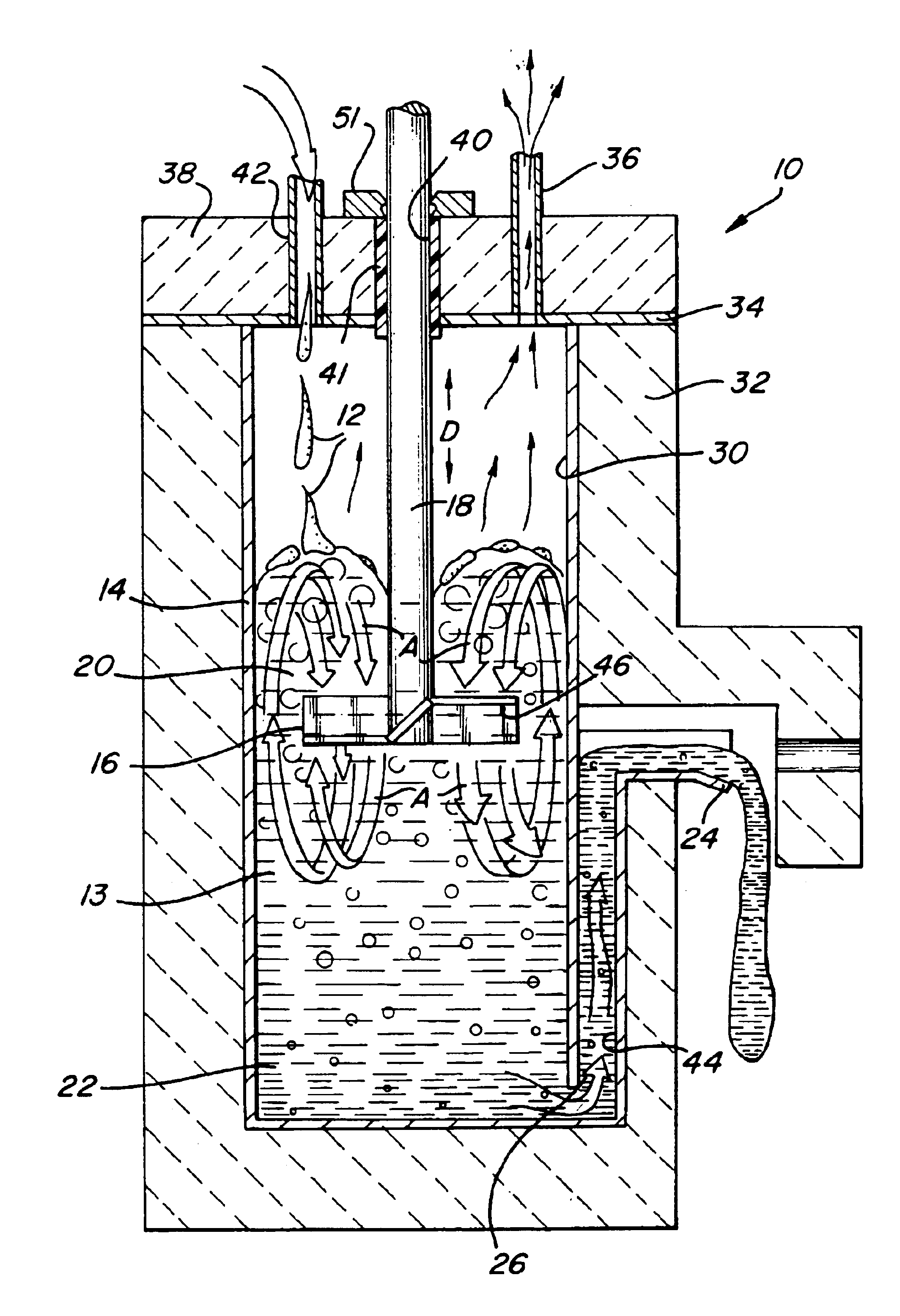 Method and apparatus for waste vitrification