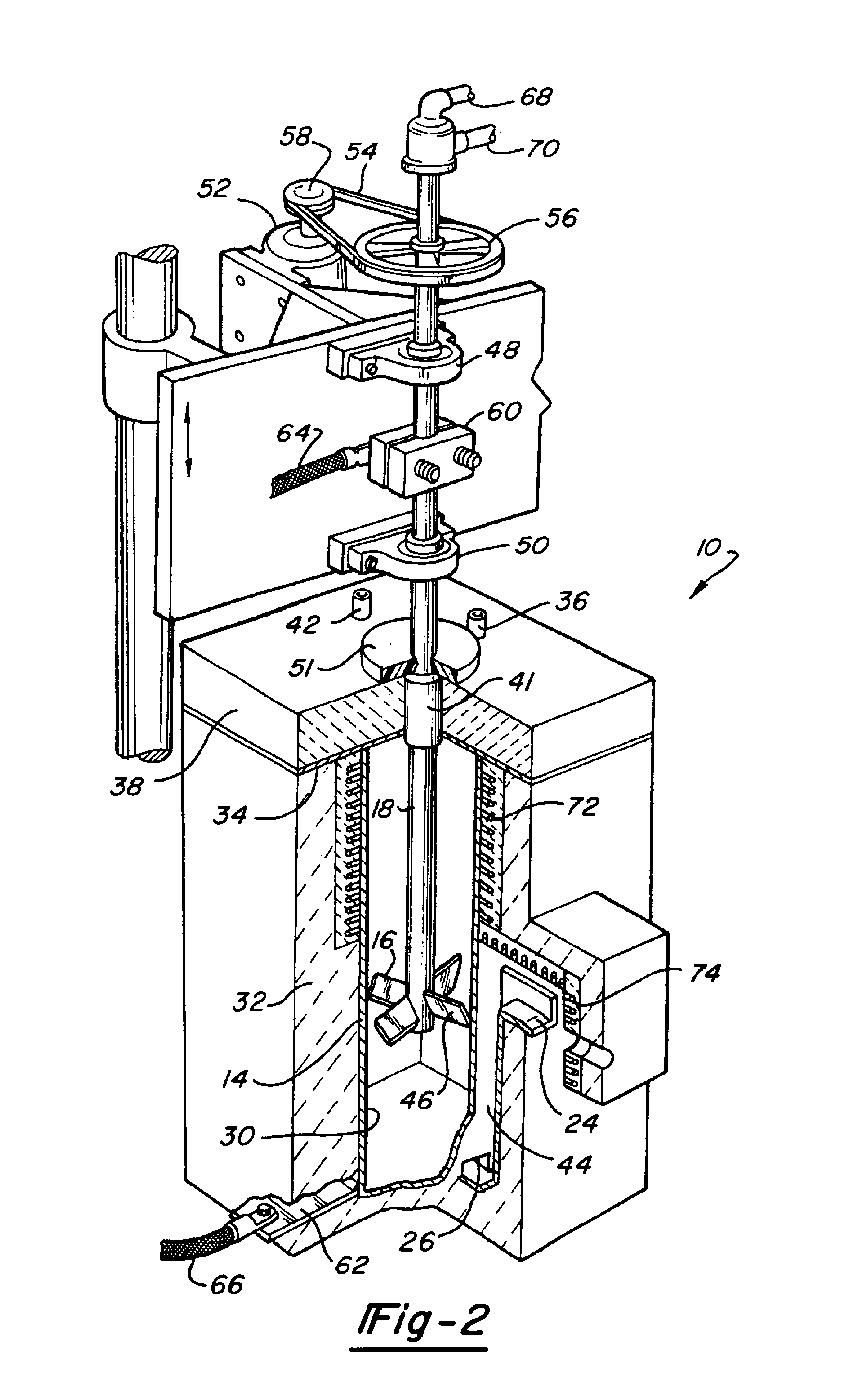 Method and apparatus for waste vitrification