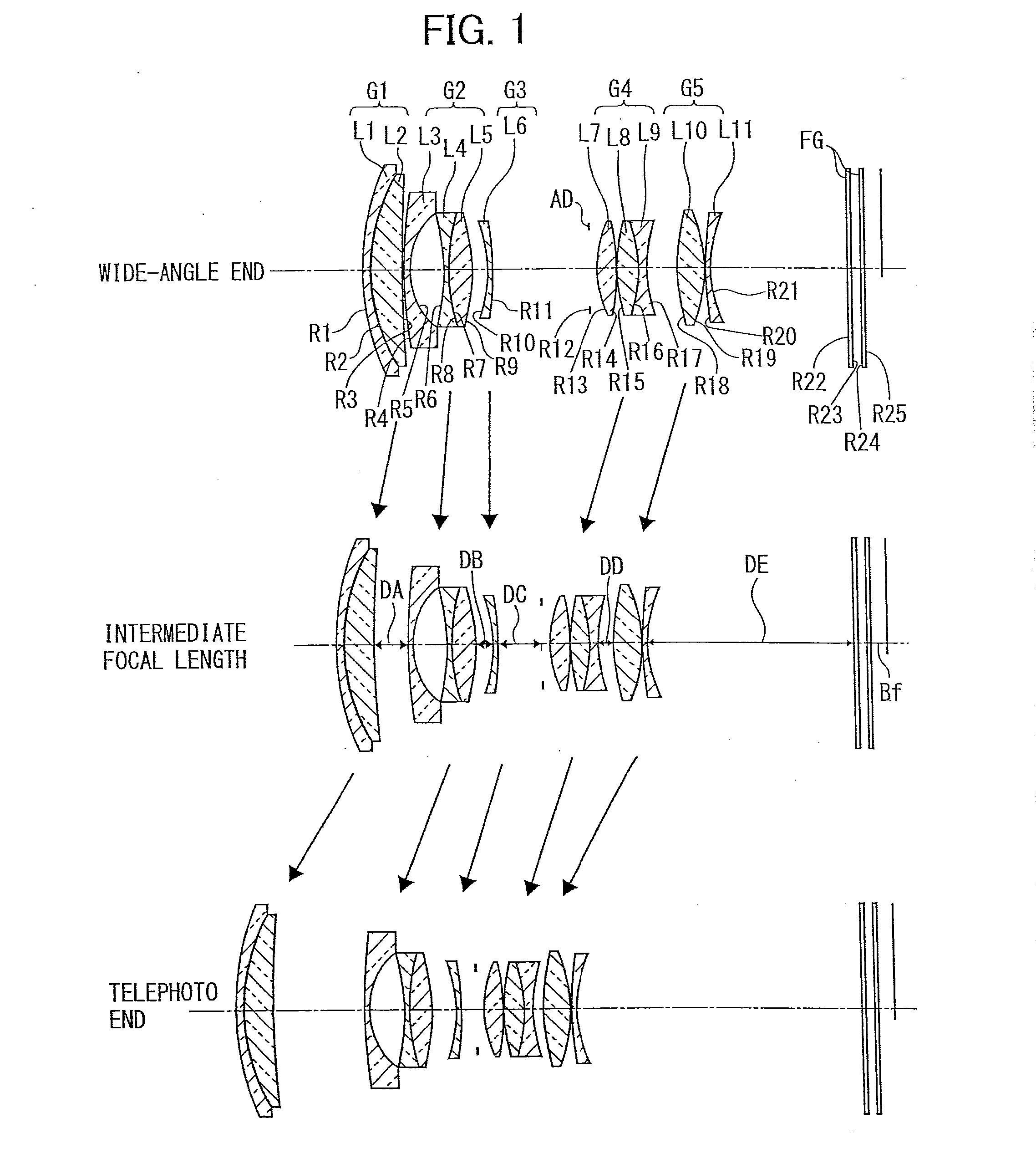 Zoom lens, imaging device, and portable digital device
