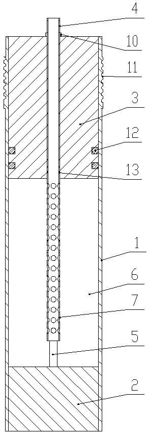 Large-aperture static breaking agent oriented rock breakage and spraying hole prevention integrated device and construction method thereof