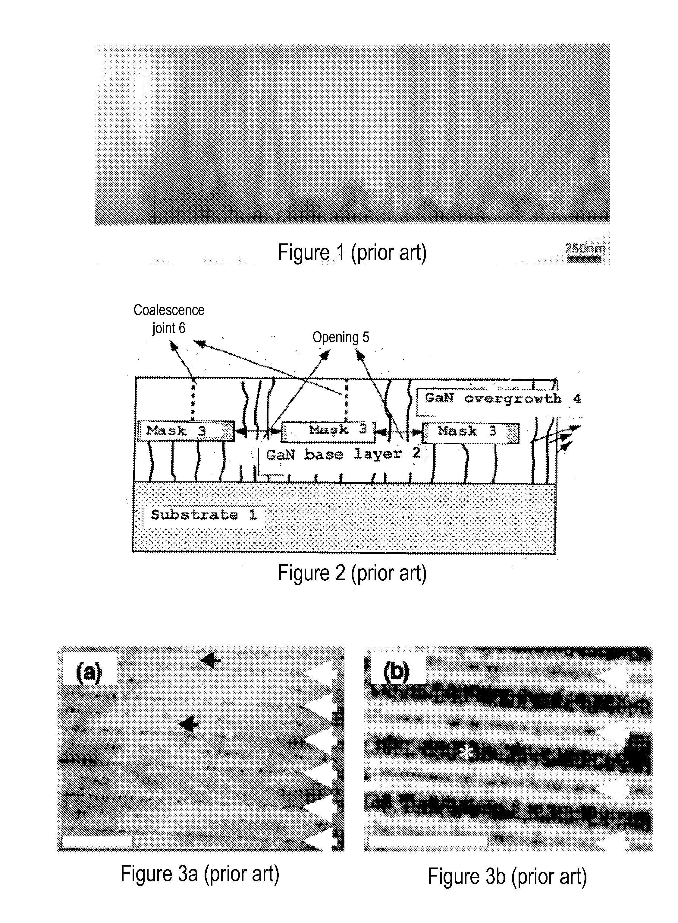 Ultra-Low Dislocation Density Group III - Nitride Semiconductor Substrates Grown Via Nano- Or Micro-Particle Film