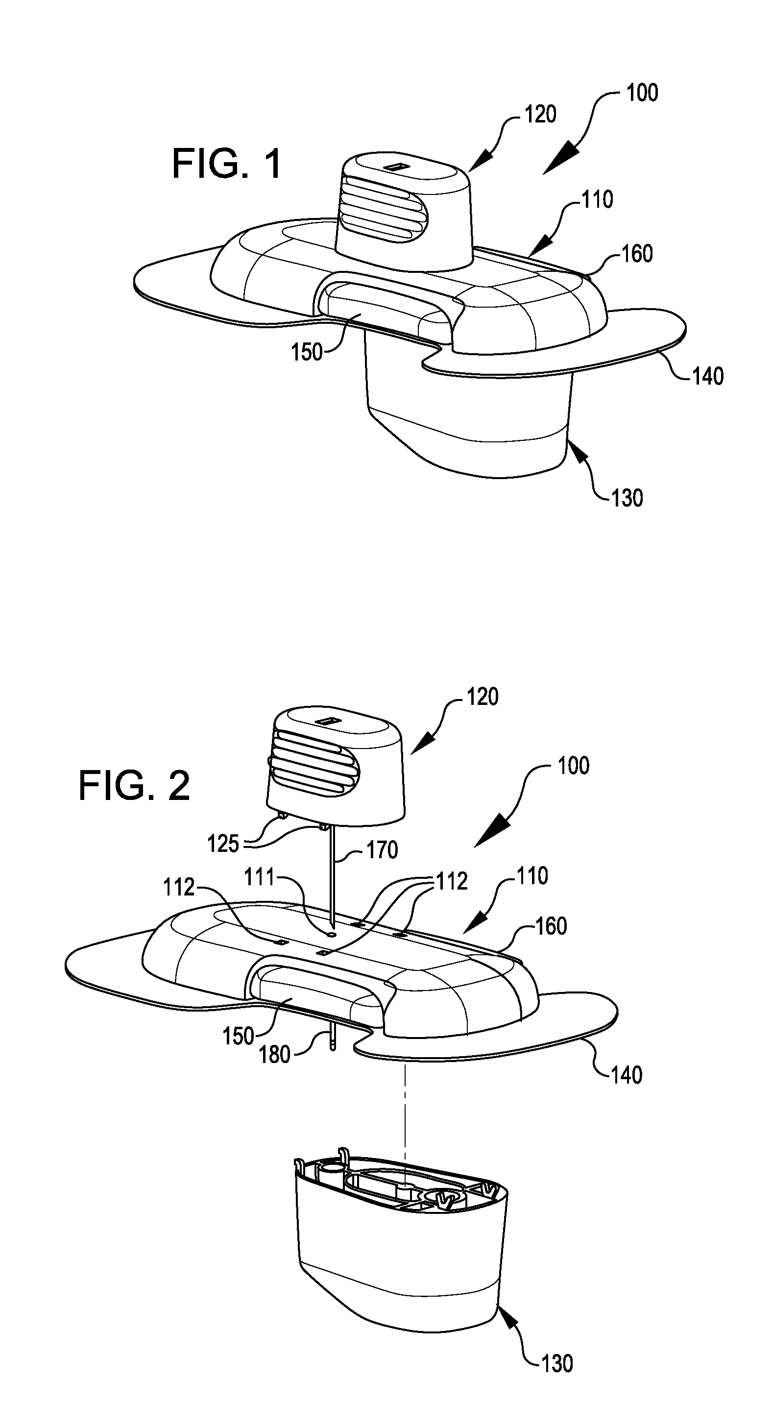 Wearable infusion device and system