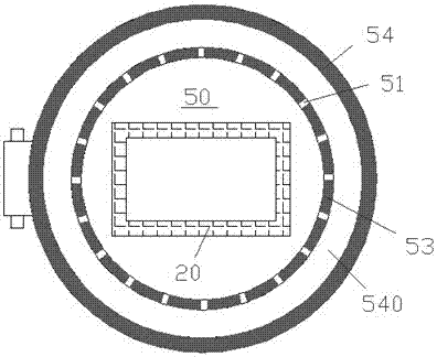 A medical ozone disinfection cabinet device with stable operation and adjustable speed