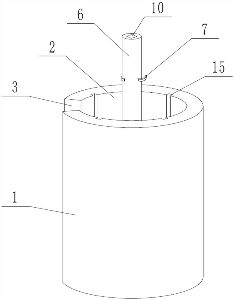 A casing slip supporting device and its use method