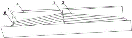 Garbage collection method for glass cutter