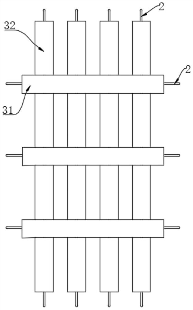 Mesh bone cement spacer for wrapping cancellous bone grafting for bone defect and preparation method of mesh bone cement spacer