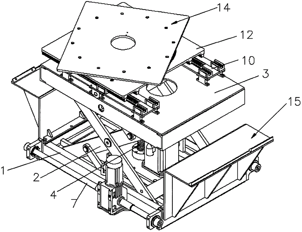 Battery replacement connection trolley