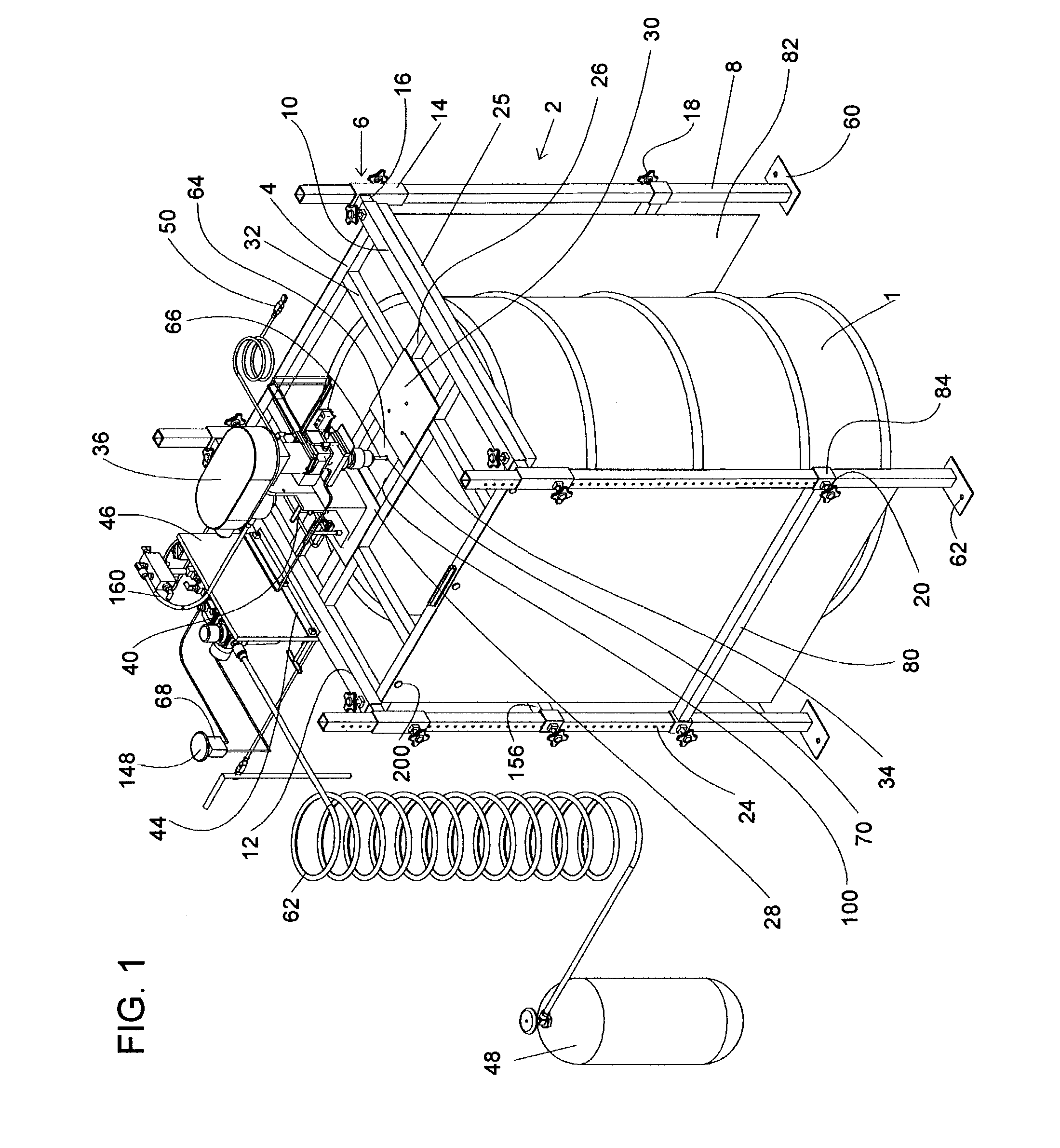 Container drilling apparatus for non-intrusive perforation of pressurized containers