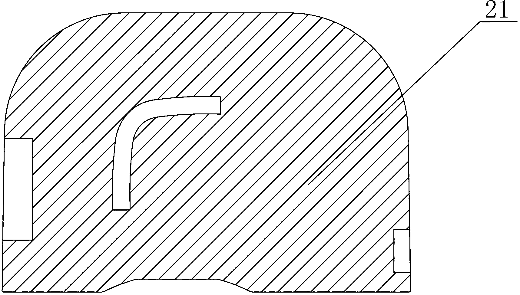 Preparation method of copper foil antenna