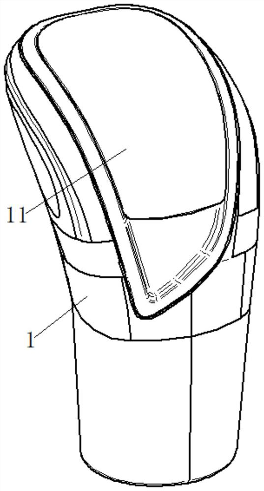 A gear handle with positioning and anti-loosening function