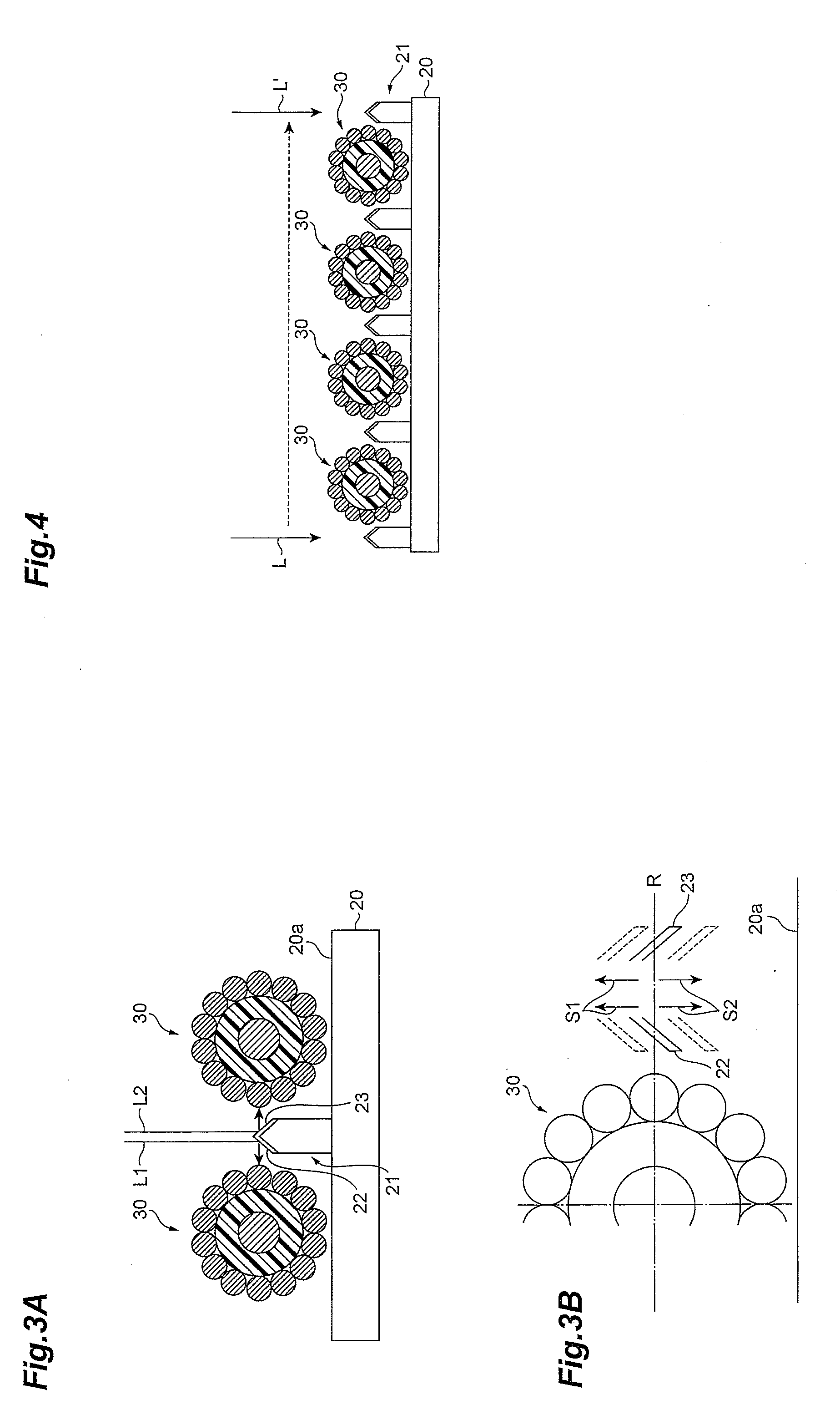 Laser processing method, laser processing device and cable harness production method