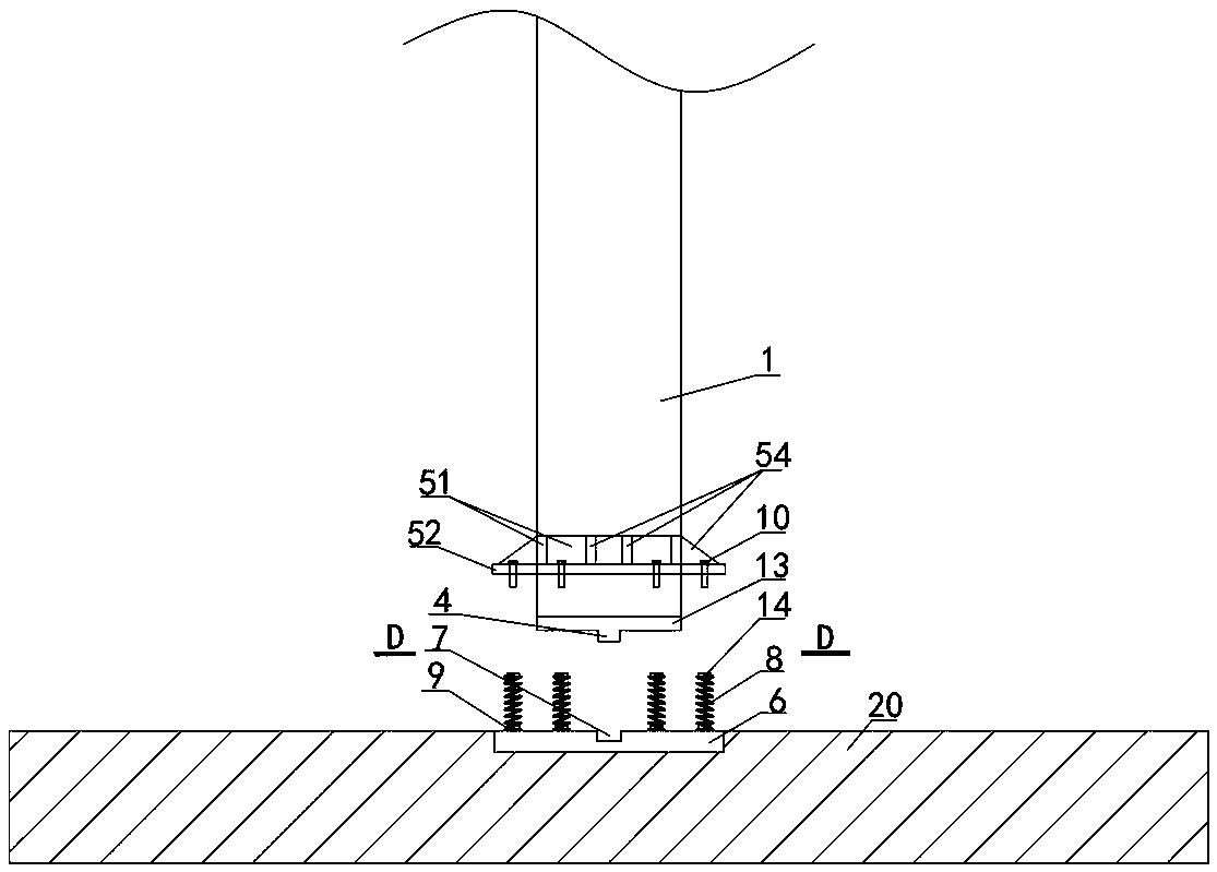 Non-damage energy dissipation prefabricated assembly-type frame structure system and construction method thereof