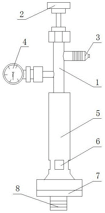 Transformer leakage testing device