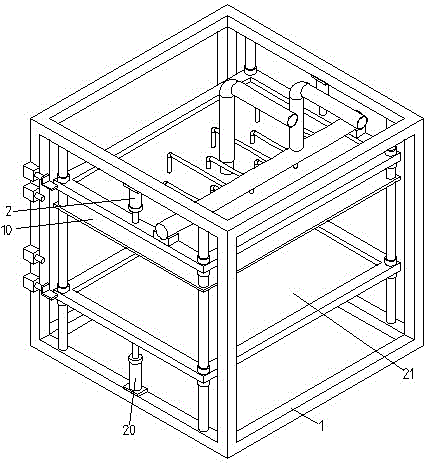 Inflating machine for injection molding of building block and inflating method using inflating machine