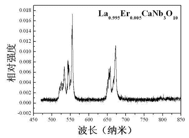 Up-conversion fluorescent material and preparation method thereof