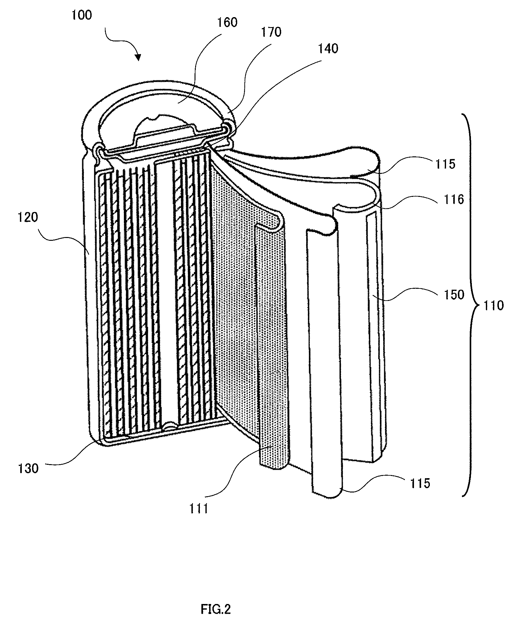 Nonaqueous secondary battery and method for producing the same