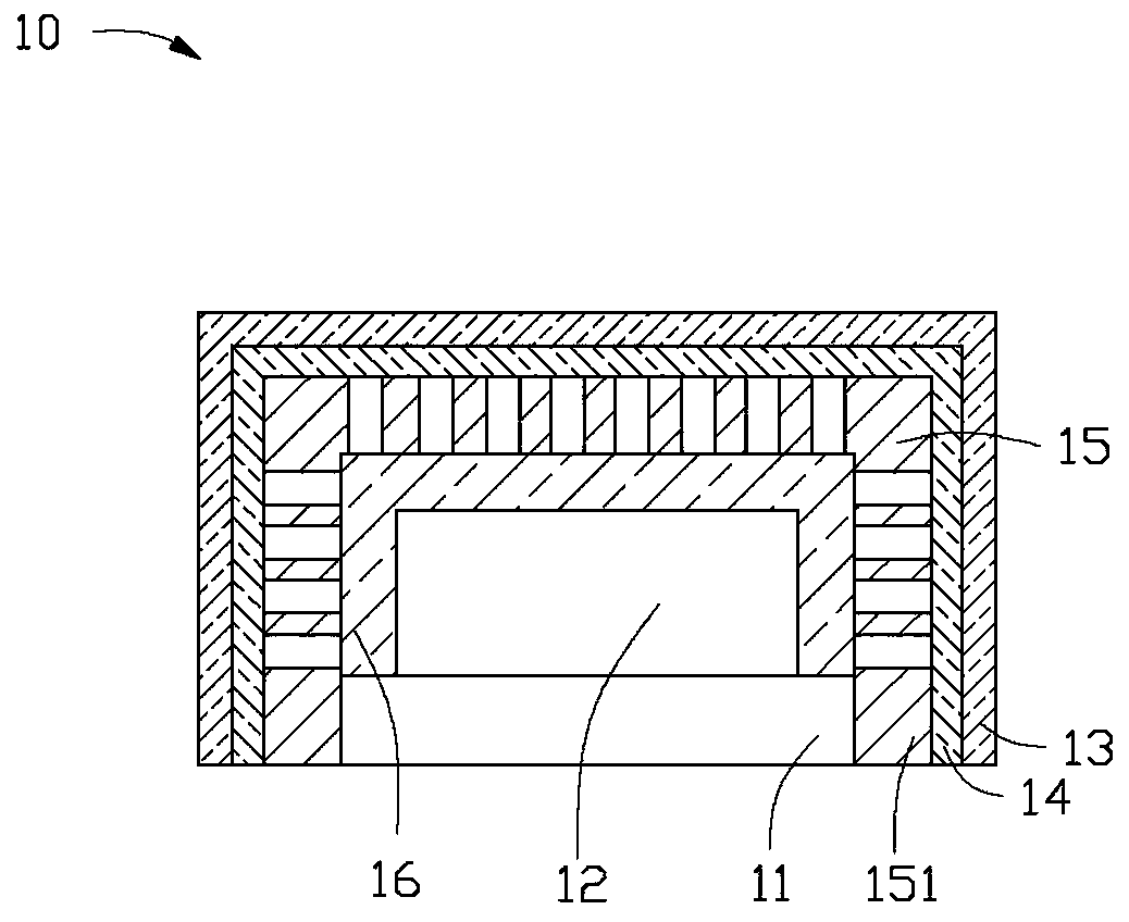 Shielding cover, packaging structure and manufacturing method of packaging structure