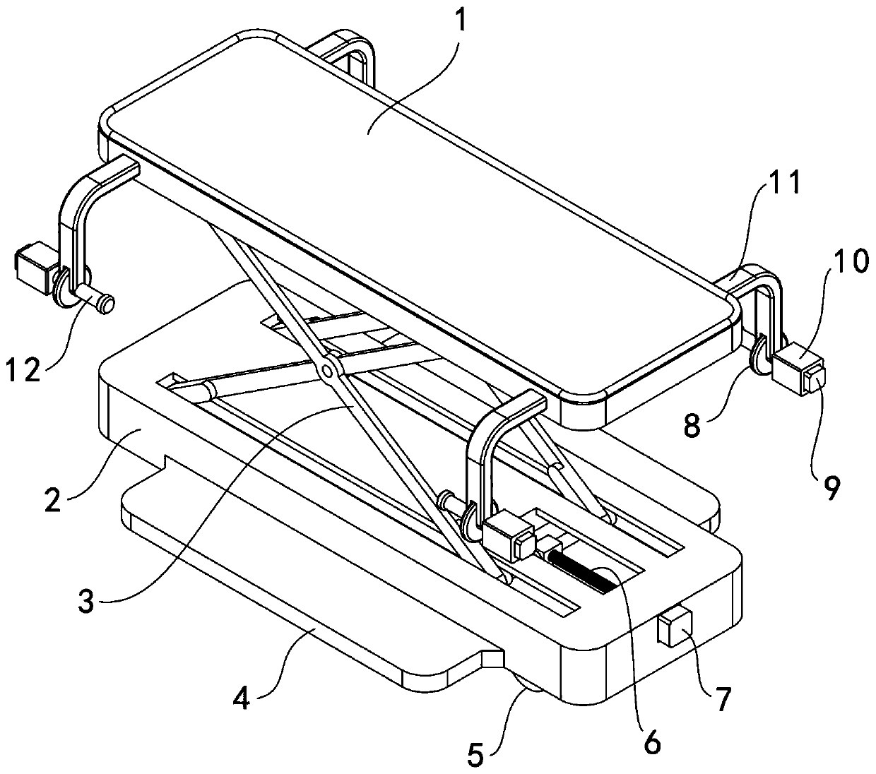 A medical intelligent stretcher