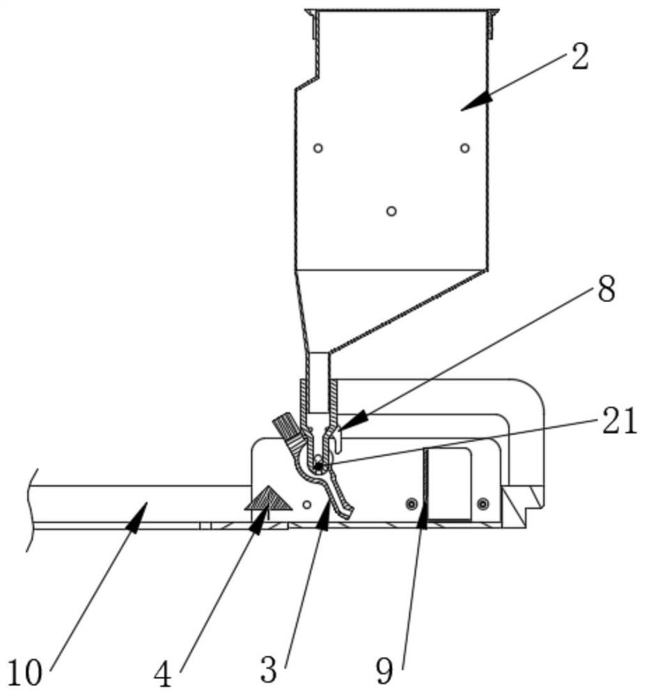 Powder spreading device and additive manufacturing device