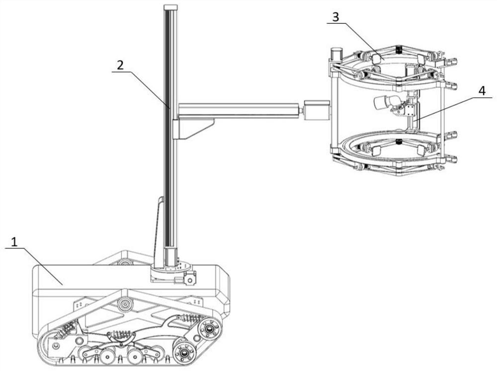 Full-automatic intelligent rubber tapping robot