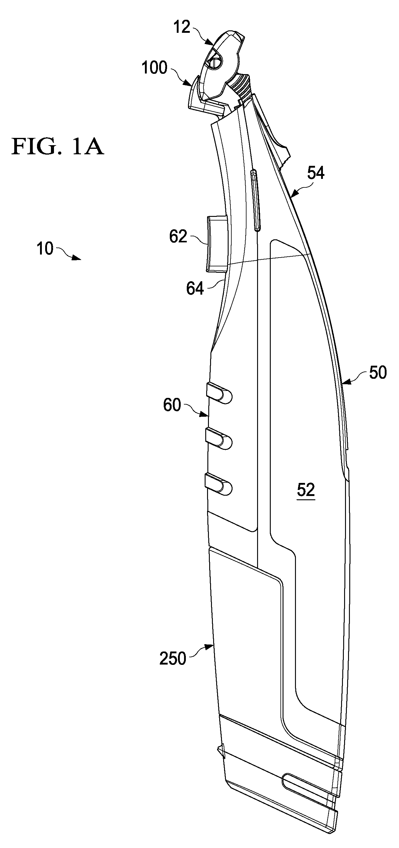 Handle for a liquid dispensing hair removal device