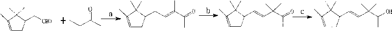 Method for synthesizing polysantalol