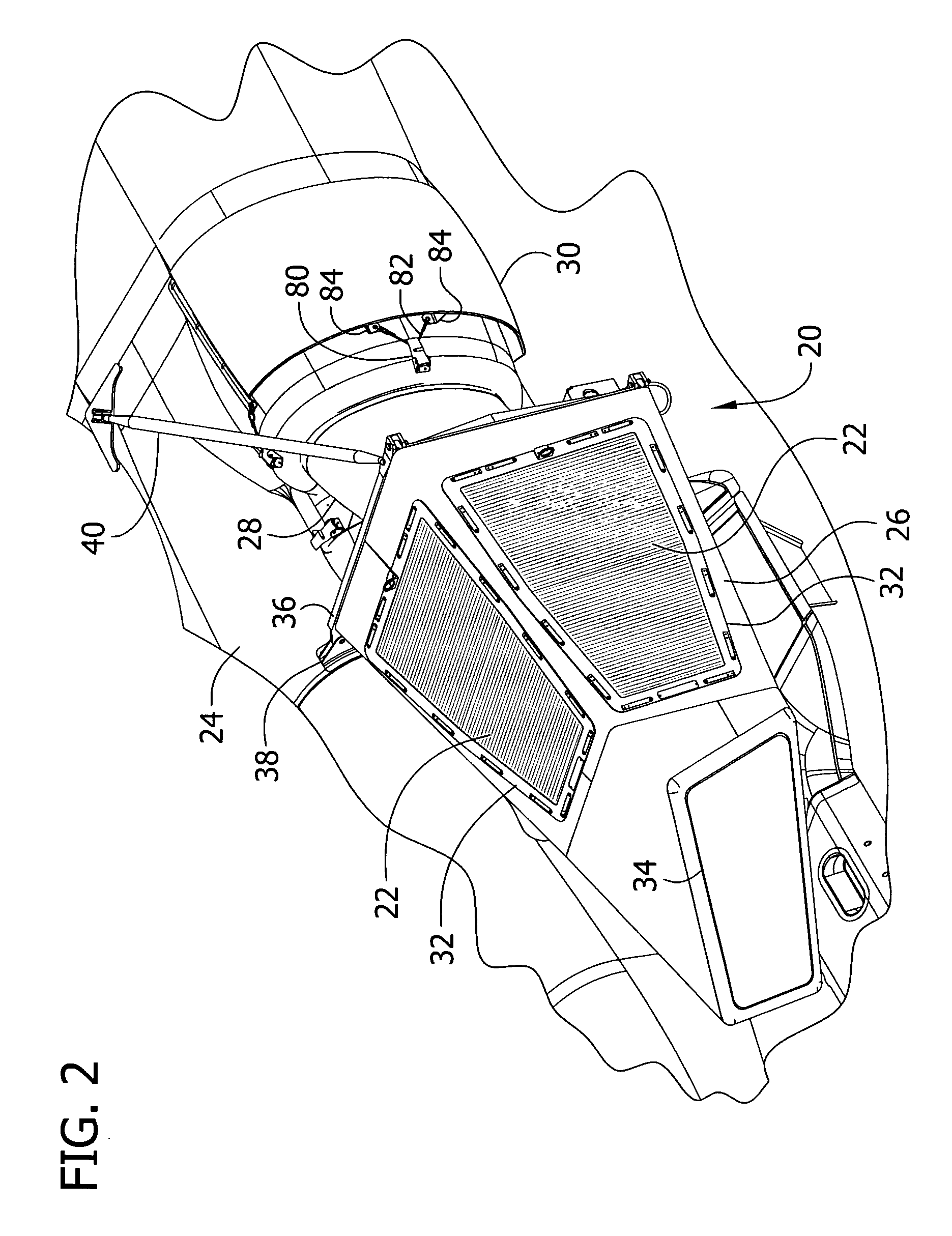 Engine air filter and sealing system