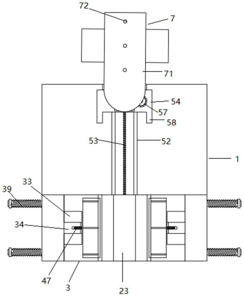 A protective foam wrapping and fixing device for the exterior of an electrolytic copper foil roll